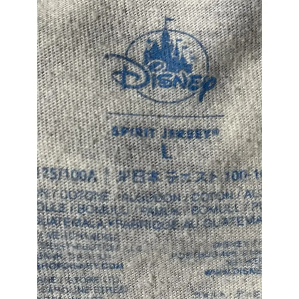 Disney Spirit Jersey Shirt Womens Large Blue Tie‎ Dye Stitch Disneyland 626